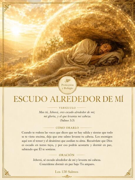 Salmo 3, Escudo Alrededor de Mí