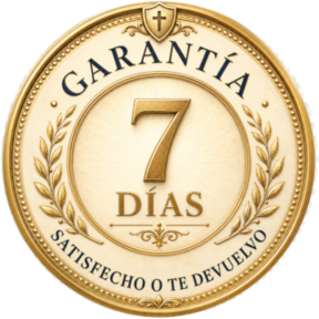 Garantía de 7 días, satisfecho o te devuelvo